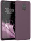 kwmobile Funda para Xiaomi Redmi Note 9S / 9 Pro / 9 Pro MAX Carcasa - Ultrafina de TPU y Silicona con Bordes elevados anticaídas - Iris pálido