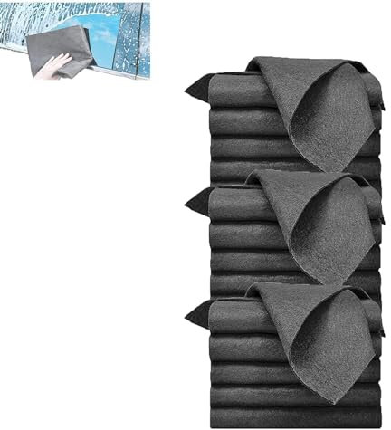 Streak Free Microfiber Magic Cleaning Wipes, Sparklean Magic Cleaning Wipes, Sparkclean Cleaning Cloths, Thickened Magic Cleaning Cloth, Sparkclean Window Cloths for Home All Purpose (15pcs)