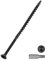 DTGN #10x4 Deck Screws - 50Pack - Good for Fences, Frames, Farms, Outdoor Furniture - Carbon Steel Wood Screw Decking Screw W/ T25 Torx Star Drive Bit - Black