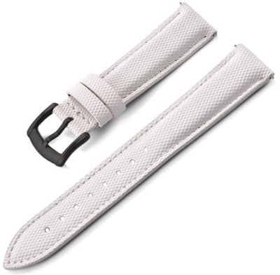 Générique Bracelet de montre en toile à voile, Compatible avec les bracelets PVC 18mm 19mm 20mm 22mm, bracelet Nylon dégagement rapide, accessoires Sport