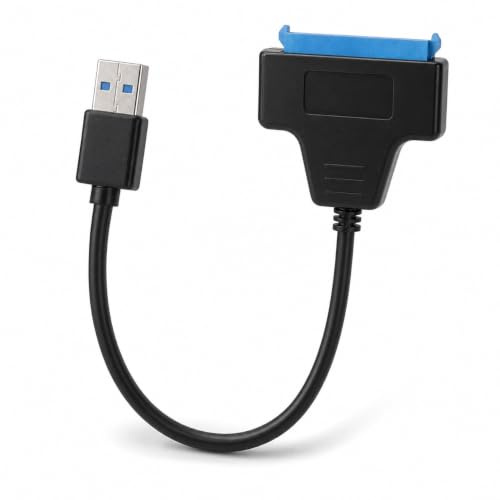 USB3.0 Till SATA-adapter, 5 Gbps Snabb åtkomst Till SATA SSD HDD USB3.0 Till SATA-kabel för 2,5-tums 3,5-tums SATA-gränssnittshårddiskar