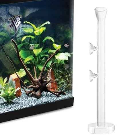 Tubo de alimentación para peceras | Tubo de alimentación de Acuario - Tubo de alimentación de Peces, Bandeja de Tubo de alimentación de camarones de Transparente, Tubo de alimentación de