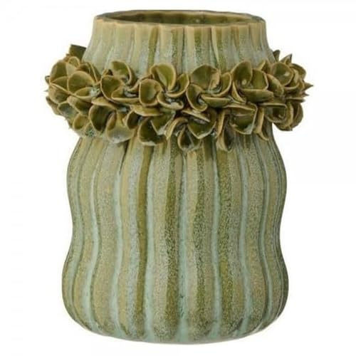 IB Laursen Glazed Vase Hortensia Dusty Green
