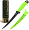 ANTOWIN 22,8 cm Fishing Edelstahl Filetiermesser Set mit Messer-Schärfer, Ergonomischer ABS Griff, Biegsam und Extrem Scharfe Klinge, für Fisch & Fleisch