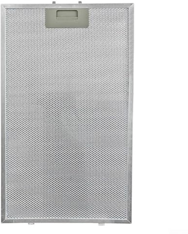 Filtre de rechange pour hotte de cuisinière à 5 couches en maille d'aluminium, filtre à graisse en maille métallique pour hotte de cuisine, 40 x 27 cm