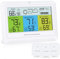 Ankilo Weather Stations with Outdoor Sensor Wireless Indoor Outdoor Thermometer Hygrometer with 3 Sensors, Digital Thermometer Humidity with Color Display, Backlight, Weather Forecast