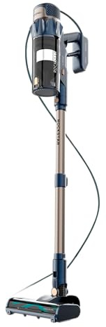 Cecotec Balai Aspirateur avec Fil Conga Rockstar 800 Powerhead Titán. 600W, Puissance d'Aspiration de 15kPa, Réservoir de 700ml, Brosse Motorisée, Tube Télescopique, Accessoires, Rayon d'action 8m