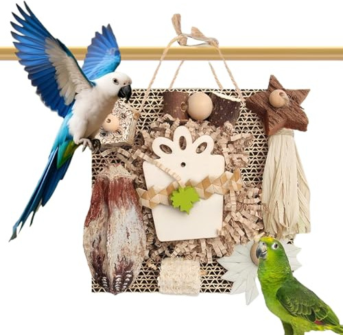 Giocattoli Roditori Di,Roditori Di Legno In Cartone | Forniture Per Parrocchetti E Conure Interno Esterno Terrazza Balcone Giardino