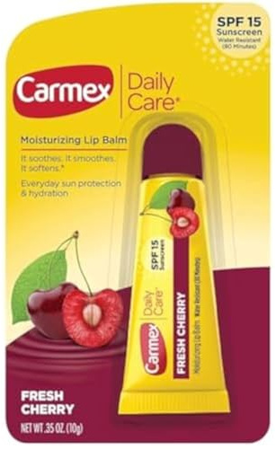 Carmex Daily Care Moisturising Lip Balm Fresh Cherry SPF 15 10g