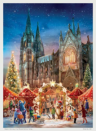 Adventskalender Kölner Dom: Papier-Adventskalender