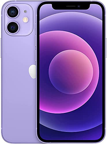 Apple iPhone 12 Mini, 128GB, Purple - Unlocked (Renewed Premium)