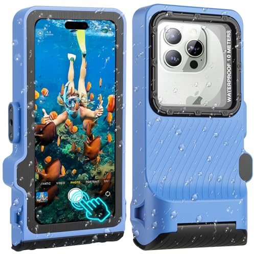 Funda Impermeable móvil Universal Buceo Profesional subacuático Funda para teléfono móvil para iPhone 16e 16 16 Pro 16 Pro MAX 15 Pro 15 Pro MAX 14 14 Pro 14 Pro MAX Samsung s25 S24 S23