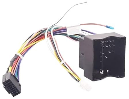 JOVERI Car Radio Stereo Wiring Harness Cable Adapter Android 16pin, for Focus, mk2, for Mondeo, mk4 C-max, for Fiesta, Fusion Car Radio Adapter Cable