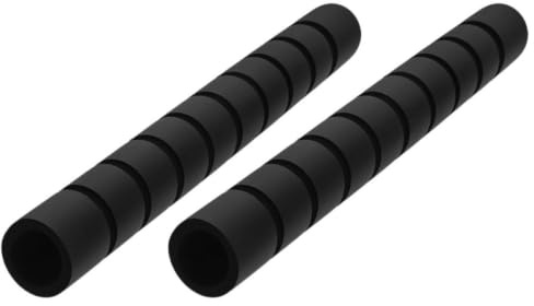 BELLIFFY 2 Pack Pull up Bar Grip Pads Foam Gymnastics Bar Cover Anti-Slip Detachable Sleeve for Single Training Cushioned Hand Grip for Exercise Equipment