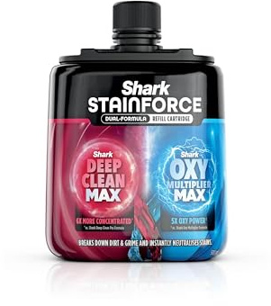 Shark StainForce patronpåfyllning med dubbel formel, formulerad för att hantera tuffa fläckar och omedelbart eliminera lukt, 1 x 500 ml XSKHXCM500EU