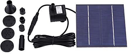 Solenergi fontän vattenpump för Garden Pond Pool Fish Tank