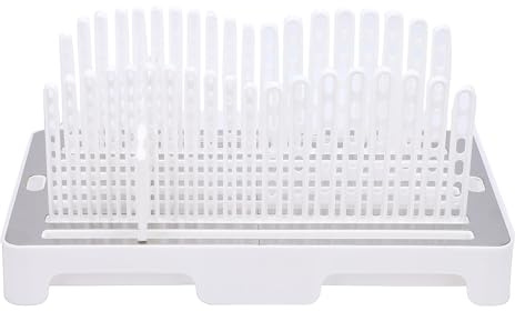 Brrnoo Guida per Affettare Pieghevole Tagliere per Pane Regolabile per Torte Bagel Fatte in Casa Pasta Madre con Base Antiscivolo in Plastica ABS