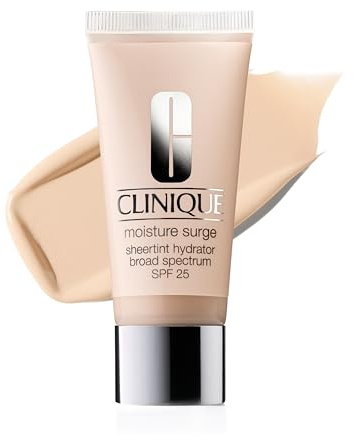 Clinique Moisture Surge Sheertint Hydrator SPF 25 | Hydrating Tinted Moisturiser Broad Spectrum SPF 25 With Hyaluronic Acid + Aloe Water | Sheer Coverage, Natural Finish, Oil-Free 40 ml.