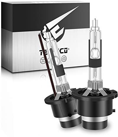 TECTICO D2R Xenon Brenner 35W 4300K Ultra Warmweiß Extreme Vision mehr Helligkeit 12V Auto HID Scheinwerfer Birne Autolampe Lampe, 2 Stücke