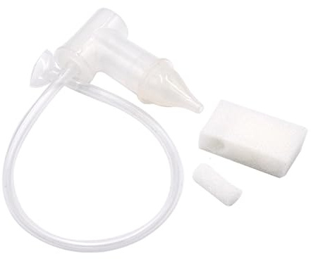 TensCare Aspirador nasal: ayuda a eliminar la nariz obstruida de los niños y eliminar los mocos. Viene con filtros reutilizables y limpiables