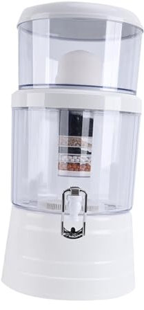 Folpus Dispensador Purificador de Agua, Filtro de 16L, Fettle para Dormitorio de Apartamento Escolar