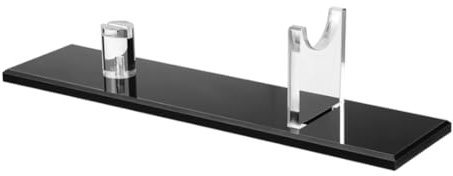 eyYvxmep 1 Piezas Soporte ExhibicióN para Cuchillos,Estuche AcríLico Cuchillos,Soporte para Cuchillos Escritorio,Soporte para Cuchillos Individual para DecoracióN Hogar (Base Negra)