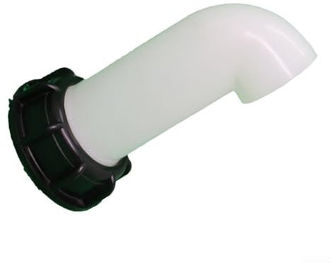 Tuyau de guidage de débit de 2 pouces pour vidange de réservoir IBC avec accessoires de valve de tonnage