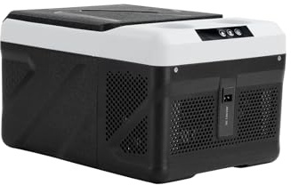 zcamp KM9 9L Nevera Portátil Eléctrica Refrigerador de Coche 12V 24V mini frigorífico CA 220v para Hogar, Camping, Viajes, Automóvil, 20ºC a 20ºC