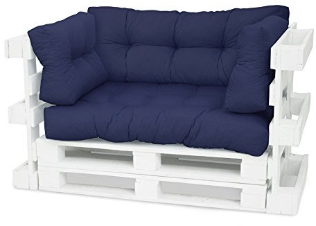 Spatium pallet cushion, 120 cm x 80 cm, pallet cushion, pallet pad, Euro pallet furniture