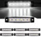 VISSQH 6 Pezzi bianco LED Indicatori Laterali Luci,12V/24V Luci di posizione laterali indicatori, LED Laterali/Anteriore/Posteriore Indicatori per camion, ecc
