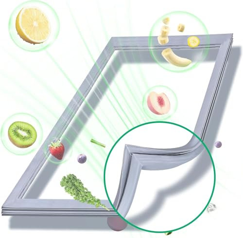 NBEST Guarnizione Magnetica per Frigorifero Porta Personalizzati Ogni Dimensione Frigorifero Parts,Bianco