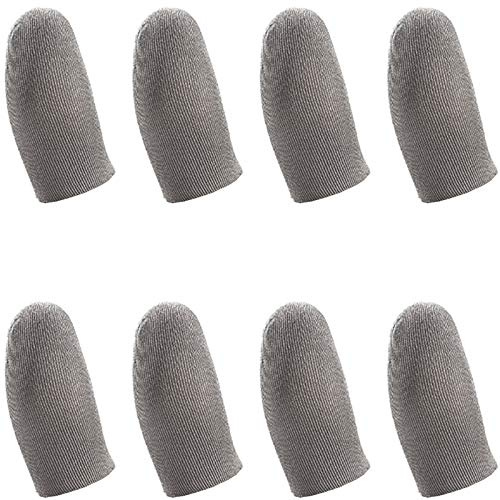 Janasiba 20St SöMnsäKra SvettsäKer Professionell SkäRm Tummen Finger Sleeve för Mobile Phone Game Gaming Handskar