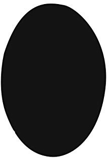 Elastic Knee Patches for Clothing | Patch to Repair Clothes. 6 Elbow Patches or Knee Patches of 9 x 13 cms. Color: Black