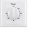 Temporizador de cuenta regresiva, enchufe de control de temporizador mecánico multifunción, interruptor de temporizador indicador LED de 100 ~ 240 V (60 minutos)