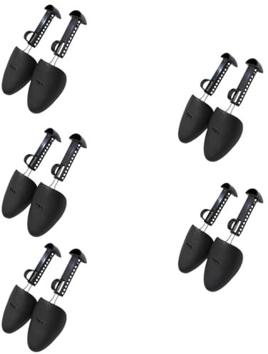 GMBYLBY 10 unidades de estiradores de zapatos para hombres y mujeres, longitud ajustable, árbol de temporada para adultos, Talla grande M, Medium
