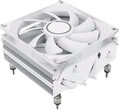 1 st Thermalright AXP90-X53 4 värmerör 53 mm högkylare tunt chassi CPU-kylare med PWM-fläkt 92 mm (AXP90-X53)