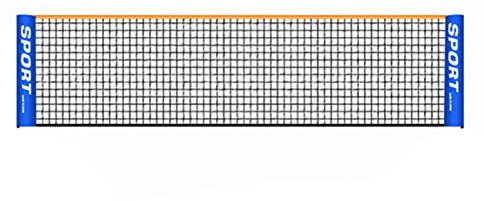 Badmintonnetz - Tennisnetz | Tragbar Federballnetz Für Garten | Volleyballnetz Für Innen- Und Außenbereich | Sport Ersatznetz Für Badminton, Tennis, Volleyball, Pickleball, Fussballtennis | 5m