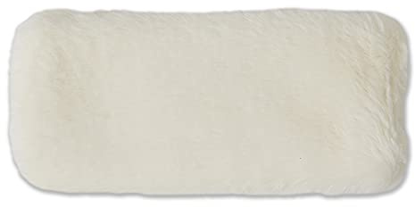 Bucky Hot & Cold Therapy Spa Collection, Reversible Ultra Luxe Eye Pillow, Plush Cream