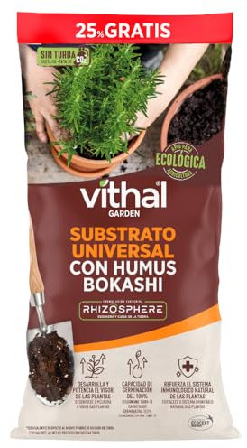 VITHAL Sustrato Universal Sin Turba 40 + 10 L