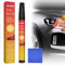 Rienan Lackstift Weiß Auto, Lackstift Auto Auto Lackstift Weiß,Autolack Weiß Geeignet Für Die Schnelle Reparatur Von Autokratzern Mit Einem Handtuch (7,4 Ml)