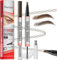 Matita Sopracciglia con Gel Sopracciglia, Ruicen Matita Sopracciglia Microblading, Definisce e modella le sopracciglia, 24 ore di tenuta