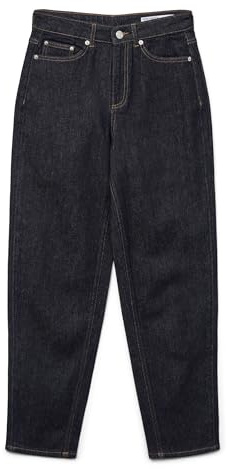 VERO MODA Jeans da Donna Vmtessa HR Mom Ra369 Ga Noos, Blu Jeans Scuro, 27W x 32L