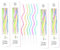 BOBOZHONG Velas en Espiral para Tarta,24 Piezas Vela de Cumpleaños Velas de Cumpleaños Sinuosos,Velas de Pastel Velas Largas y Finas,para Decoración Fiesta Boda Cumpleaños(Multicolor)
