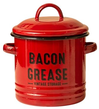 Vassoio Per Grasso Da Cucina - Grande Capacità, Separatore D'olio, Contenitore Per Grasso Da Cucina, Raccoglitore Per Pasticceria E Arrosti Con Coperchio Resistente | Preparazione Del Pasto Grand Bac,