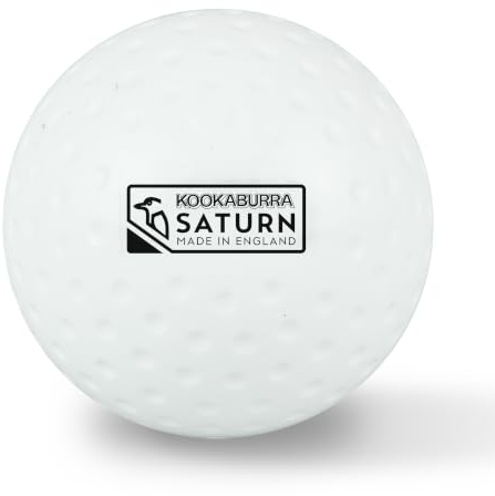 KOOKABURRA Dimple Saturn Hockey Ball, White, One Size