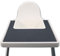 OLGS Silikon Hochstuhl Matte für Babys | Silikonmatte Tischset für den Babyhochstuhl | Tischmatte Platzset Babystuhl für Kinder | Platzdeckchen BPA-frei, Wasserdicht, leicht zu reinigen (Dark Grey)