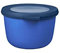 Mepal - Multi Bowl Cirqula Round - Vorratsdose mit Deckel - Geeignet als Luftdichte Aufbewahrungsbox für den Kühlschrank, Mikrowellengeschirr & als Frischhaltedosen - 500 ml - Vivid blue