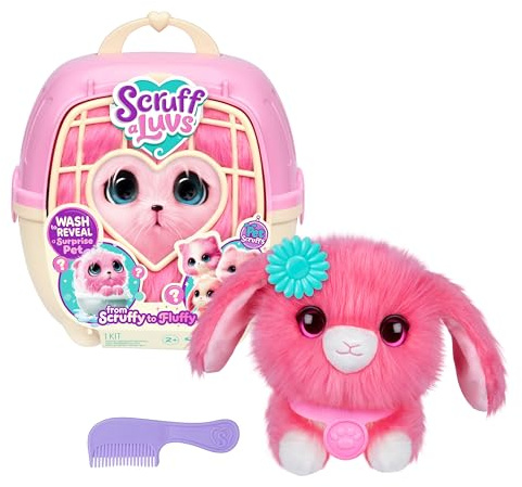 Scruff a Luvs - Pet Einzelpack - PINK, ca. 19 cm
