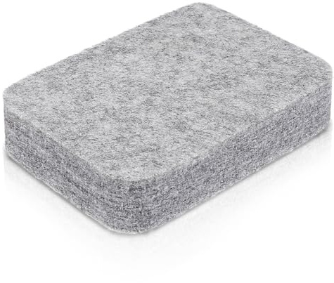 AOZUO Alfombrilla de fieltro de lana natural, base para fieltro seco y agujas de fieltro aguja, lana de fieltro, fieltro seco, almohadilla de fieltro para fieltro de aguja, manualidades
