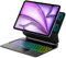 IVEOPPE Clavier iPad Air 13 2024/2025/iPad Pro 12.9 (6e, 5e, 4e, 3e gén), Magic Keyboard, Flottant Magnétique Conception avec Touchpad, Rétroéclairage 7 Couleurs, AZERTY Étui Clavier Magnétique, Noir
